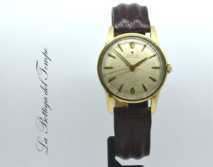Zenith acero y oro 1950 ca. Automatico bumper