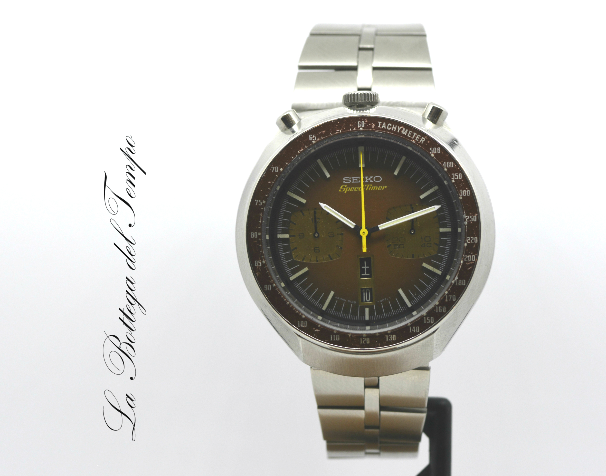 Seiko Bullhead Cal. 6138 cronografo automático y manual 1976
